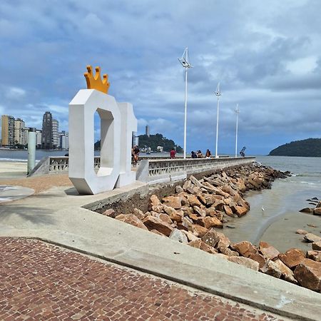 Pe Na Areia Gonzaguinha Sao Vicente Appartement Buitenkant foto