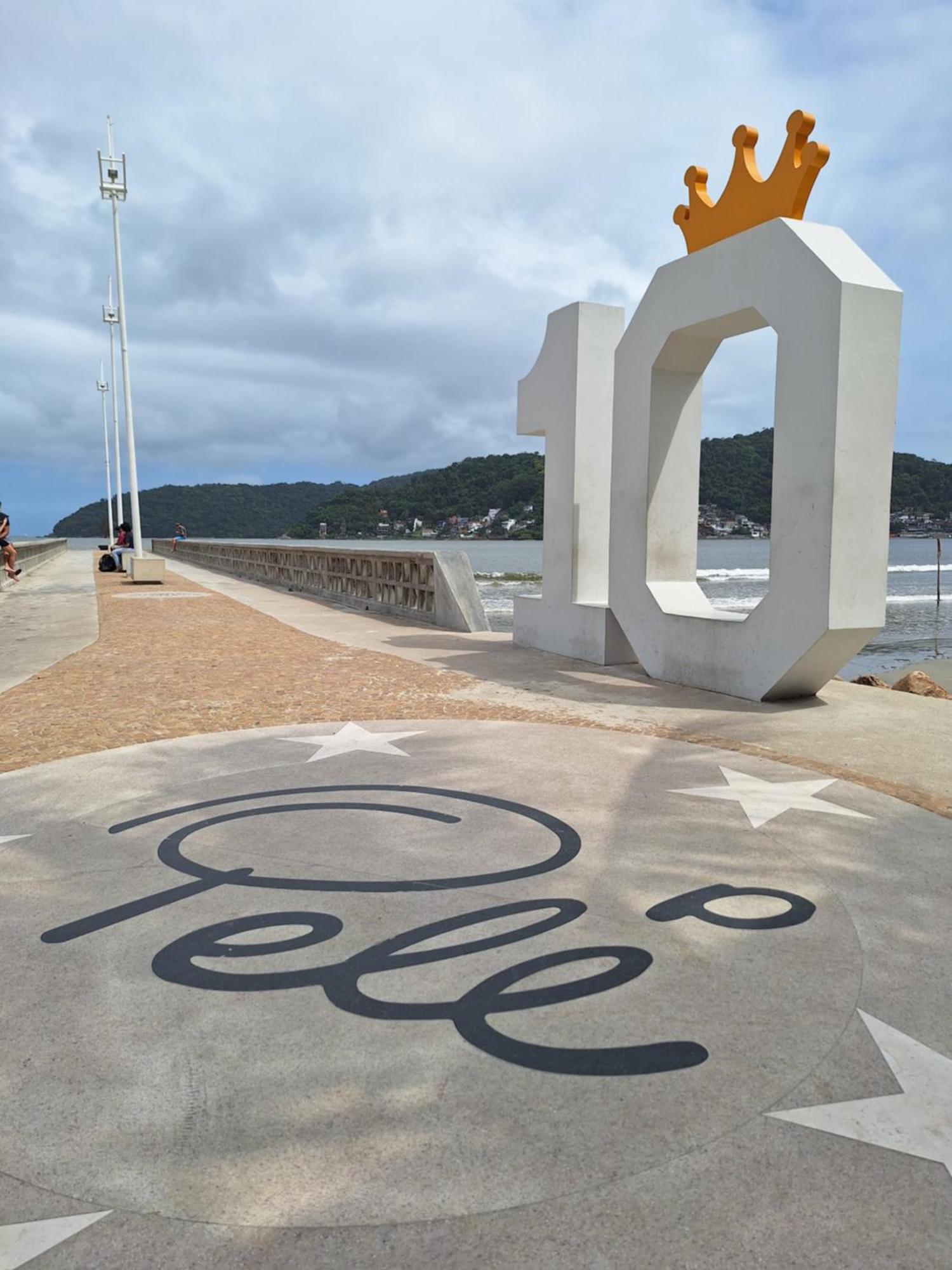 Pe Na Areia Gonzaguinha Sao Vicente Appartement Buitenkant foto